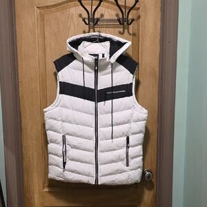 VIP White and Black Men's Vest